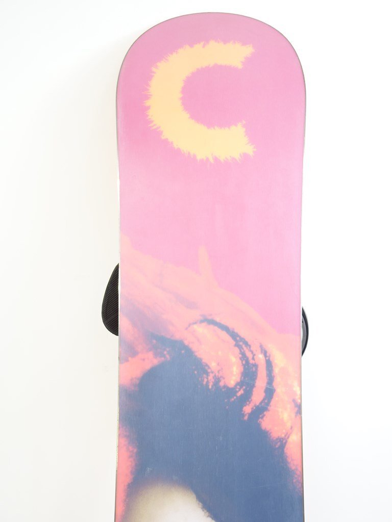 中古 12/13 BURTON CUSTOM RESTRICTED 158cm CARTEL ビンディング付きスノーボード バートン カスタム カーテルの画像8