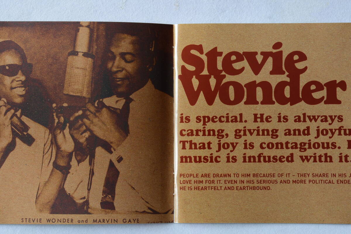 スティービー・ワンダー●ディフィニティブ・コレクション●Stevie Wonder●Definitive Collection 究極２枚組ベスト 日本盤 歌詞対訳付の画像7