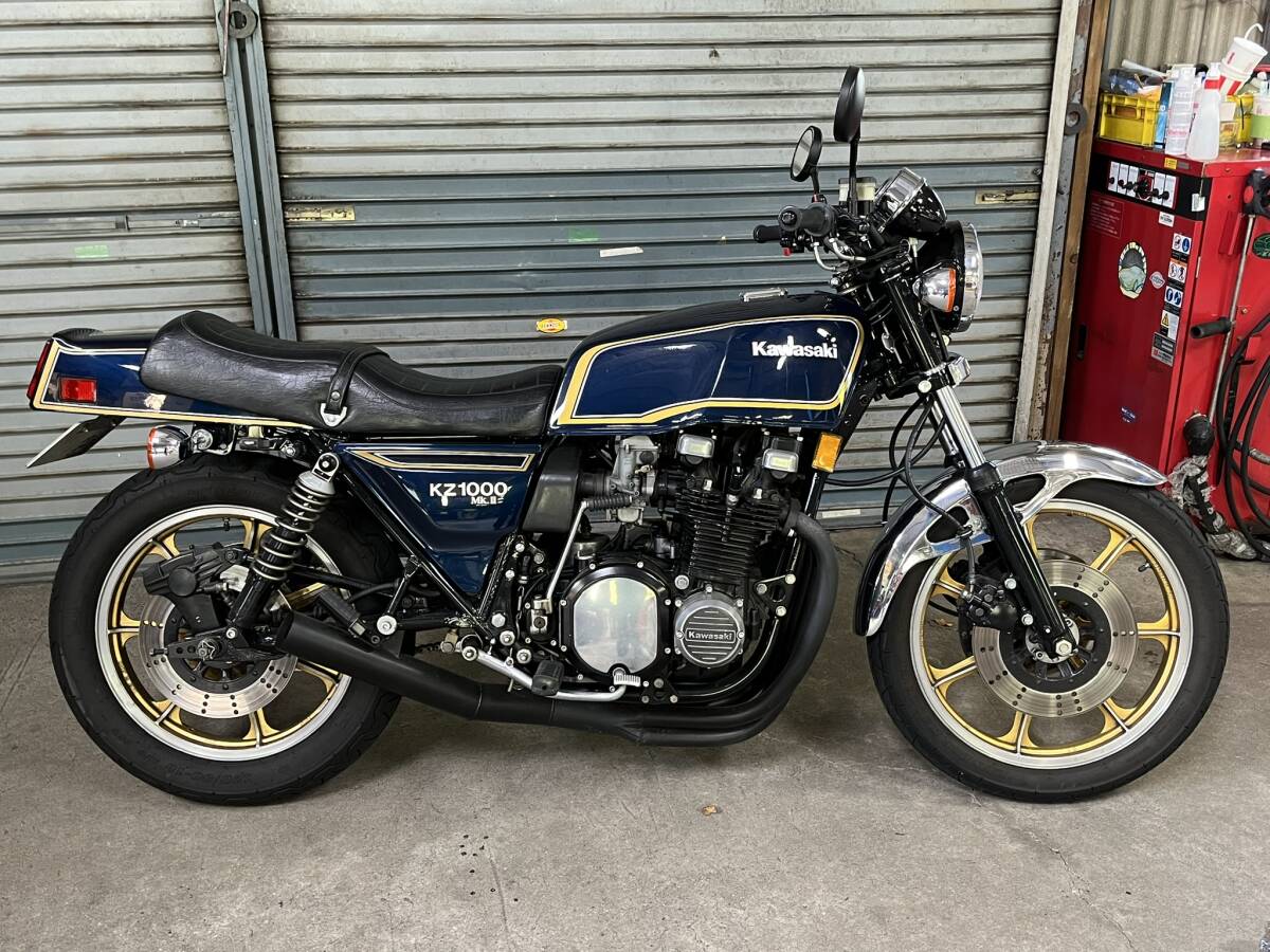 愛知より Z1000MkⅡ 車検R6年7月まで KZ1000Mk2 KZ1000マーク2 マークⅡ Z750FX1_画像2