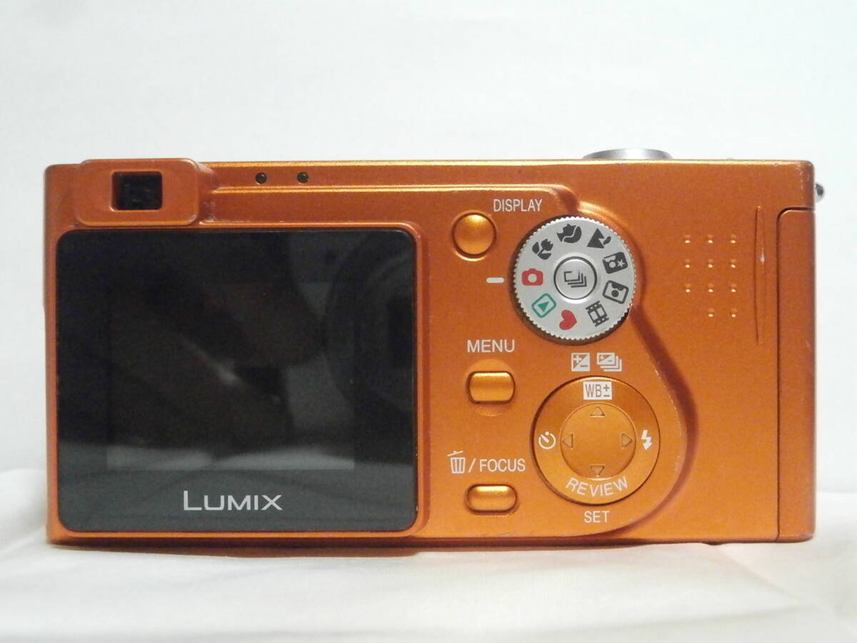 デジカメ Panasonic LUMIX DMC-FX1 カリビアンオレンジ (3.2メガ) 2390の画像5