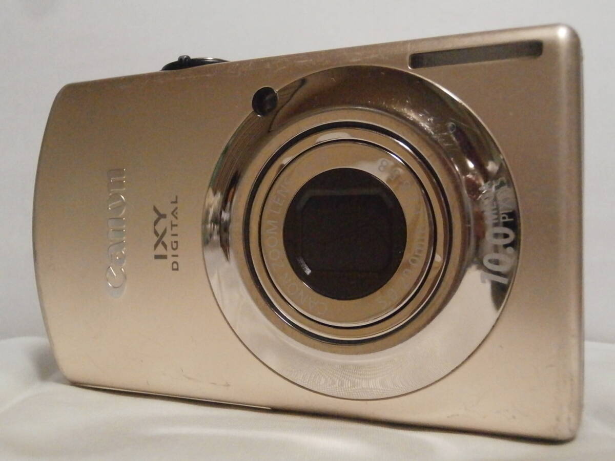 デジカメ Canon IXY DIGITAL 920IS ゴールド (10.0メガ) _画像1