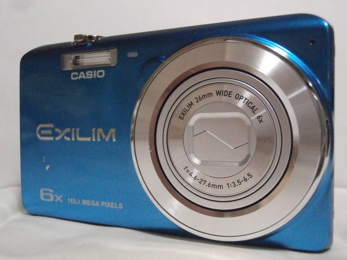 デジカメ CASIO EXILIM EX-ZS25 ブルー (16.1メガ) 601A BT_画像1