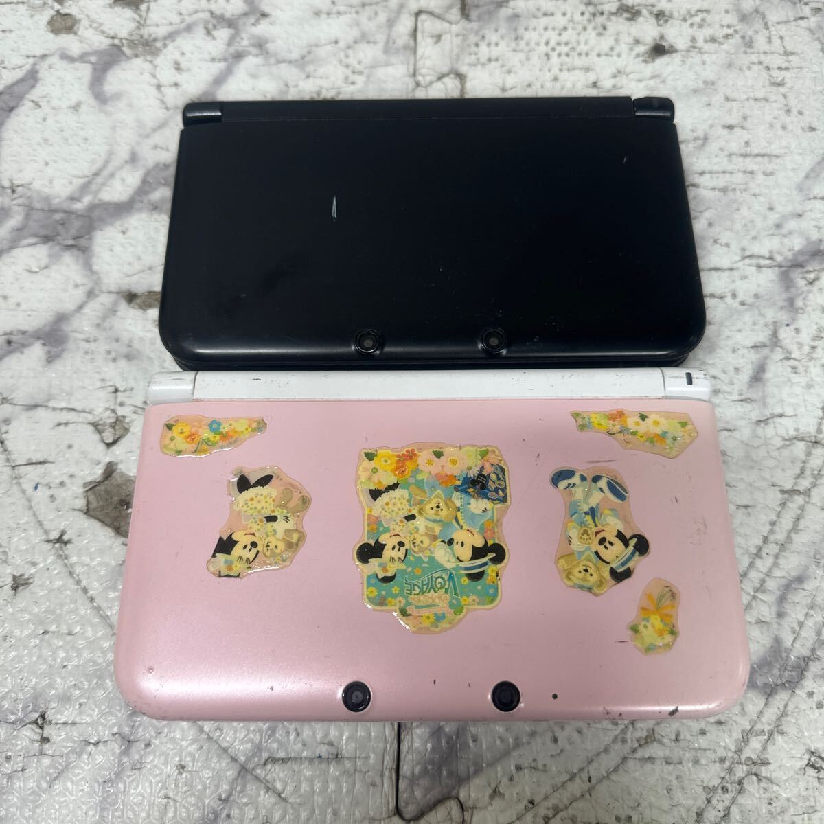 MYG-1711 激安 ゲー厶機 本体 Nintendo 3DS LL 動作未確認 2点 まとめ売り ジャンク 同梱不可の画像4