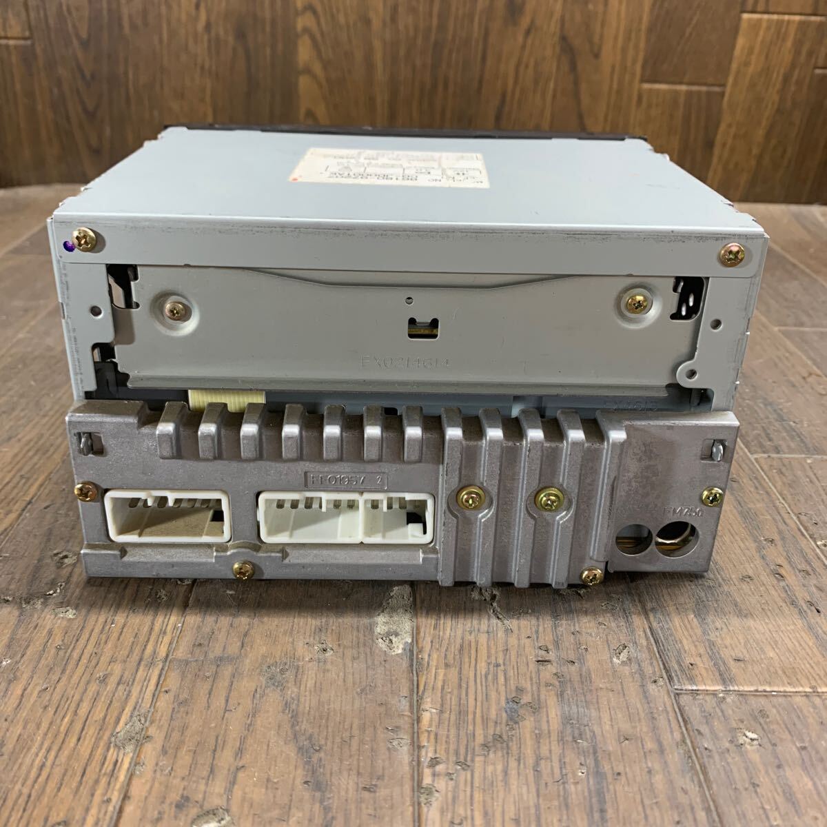 AV5-62 супер-скидка машина стерео TOYOTA 86180-97207 CQ-JD0001AK CD кассета FM/AM плеер панель корпус только простой рабочее состояние подтверждено б/у текущее состояние товар 