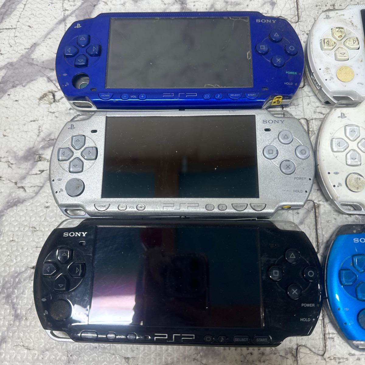 MYG-1742 super-discount ge-. machine PSP body SONY PSP-3000 PSP-2000 PSP-1000 operation not yet verification 6 point set sale Junk including in a package un- possible 