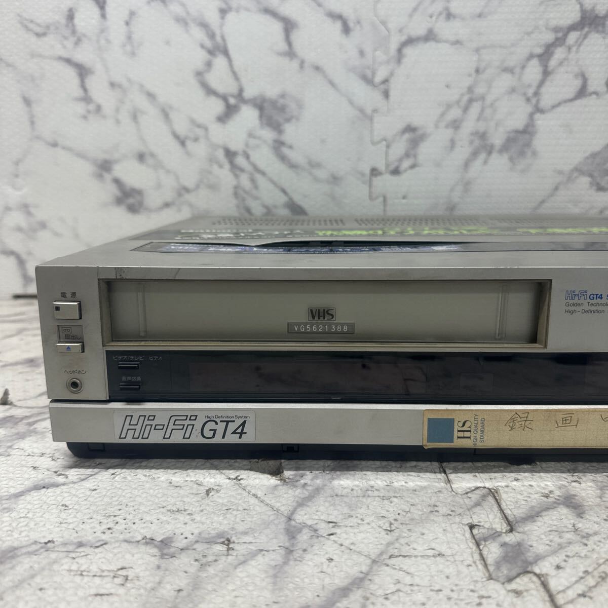 MYM5-156 激安 National Video Cassette Recorder NV-880HD ビデオカセットレコーダー 通電不可 ジャンク品 ※3回再出品で処分_画像2