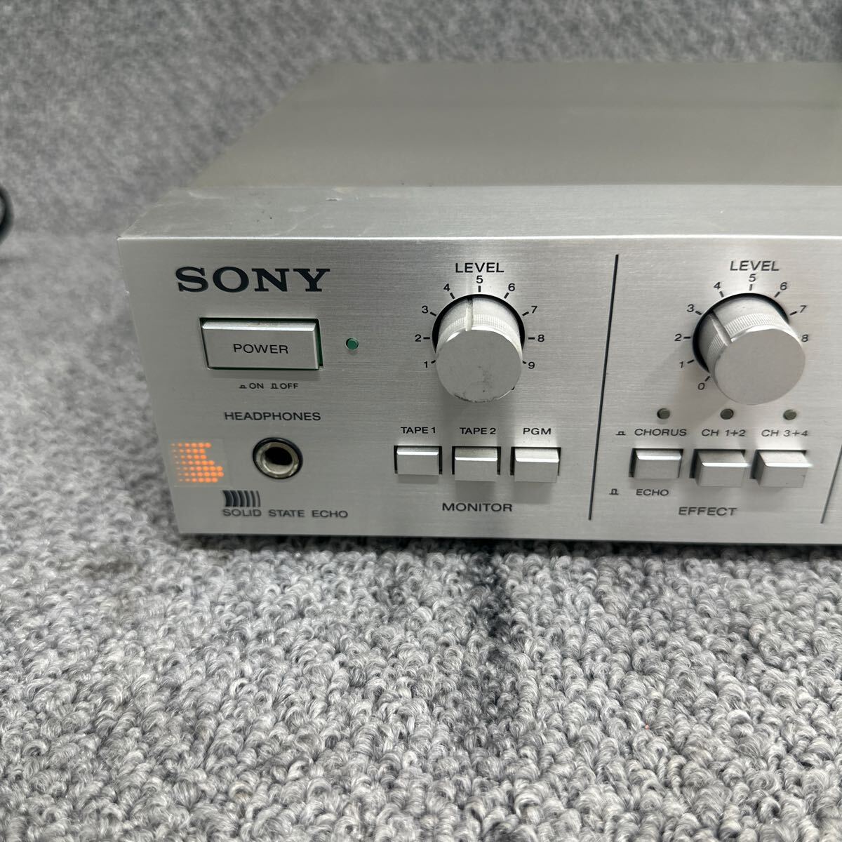 MYM5-357 激安 SONY MX-A5 SOUND MIXER ソニー ミキサー 通電不可 ジャンク ※3回再出品で処分_画像2