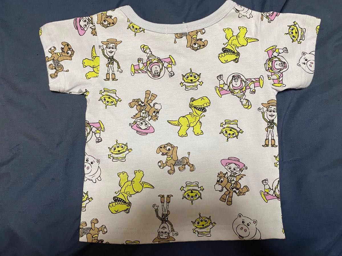 トイストーリー  101匹わんちゃん  2枚セット 半袖Tシャツ こども服 子供服 トップス 半袖 ベビー服