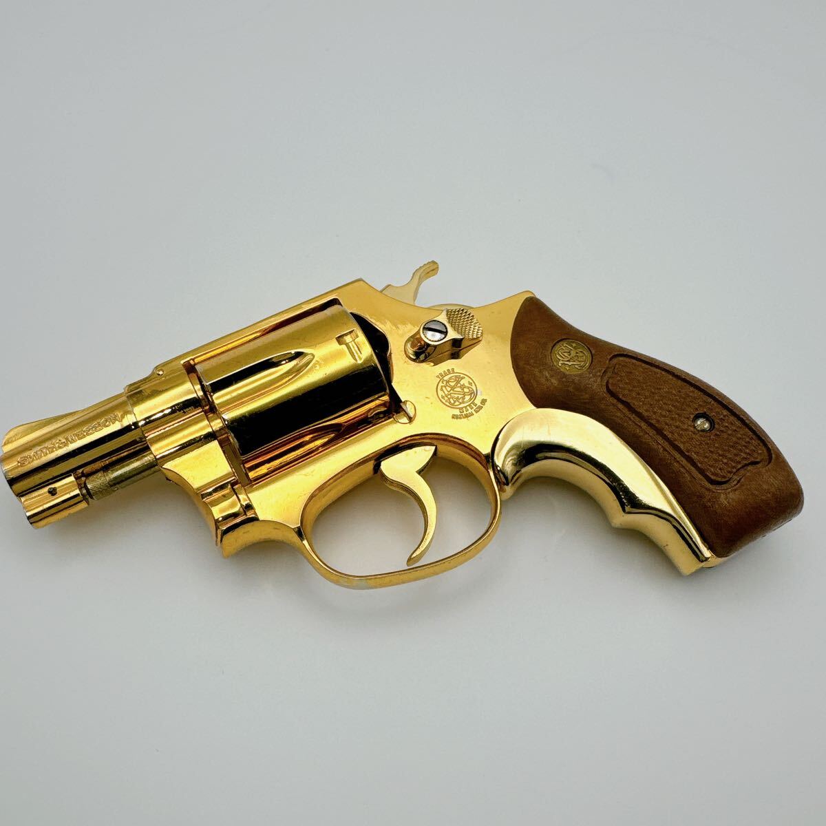 KOKUSAIコクサイ S&W M36チーフスペシャル 24k金メッキ SMG刻印 KOKUSAIコクサイ S&W M36チーフスペシャル 24k金メッキ SMG刻印