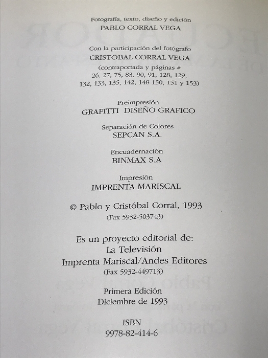 480円 洋書 ECUADOR DE LA MAGIA AL ESPANTO PABLO CORRAL VEGA 480円 洋書 ECUADOR DE LA MAGIA AL ESPANTO PABLO CORRAL VEGA