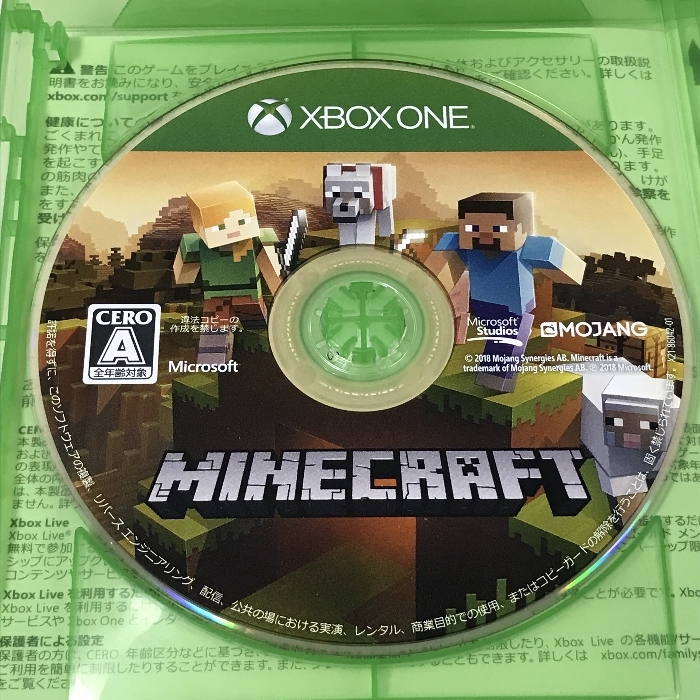 MINECRAFT master collection Microsoft XboxOne