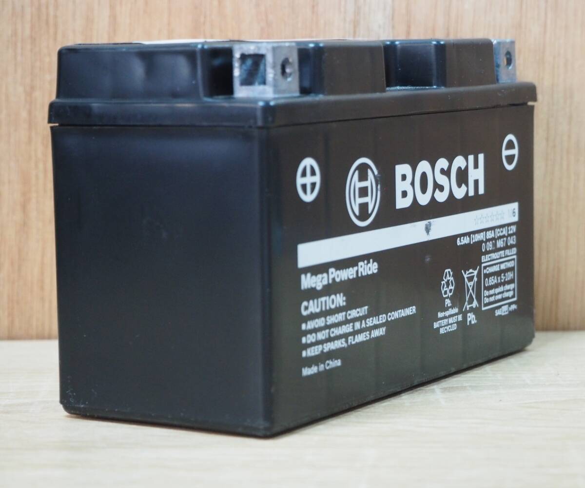 【激安】《送料無料》RBT7B-4-N　BOSCH　中古バイクバッテリー（40BD）【中古】_画像3
