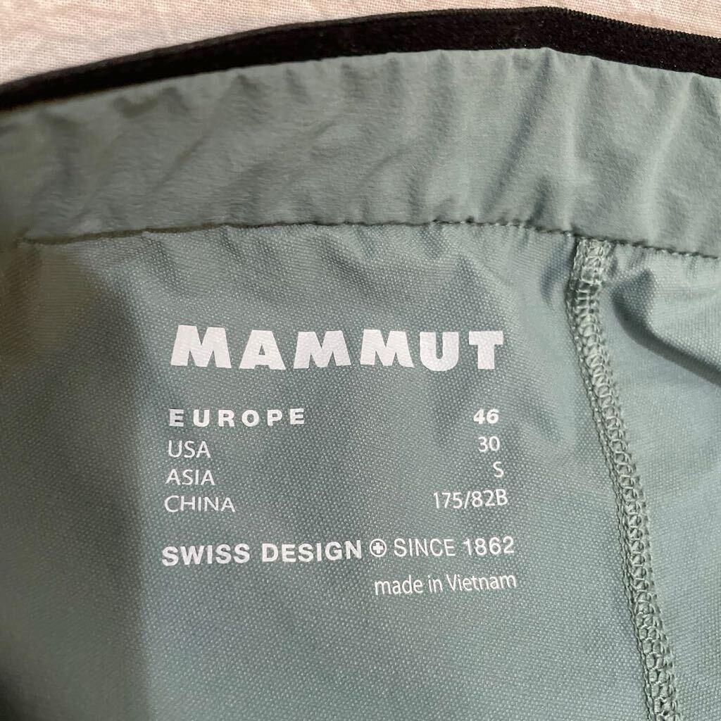 MAMMUT SHORTSマムートハーフパンツ Aenergy Light SO Shorts Regular メンズ サイズS グリーン系 スポーツ アウトドア キャンプ ナイロン 
