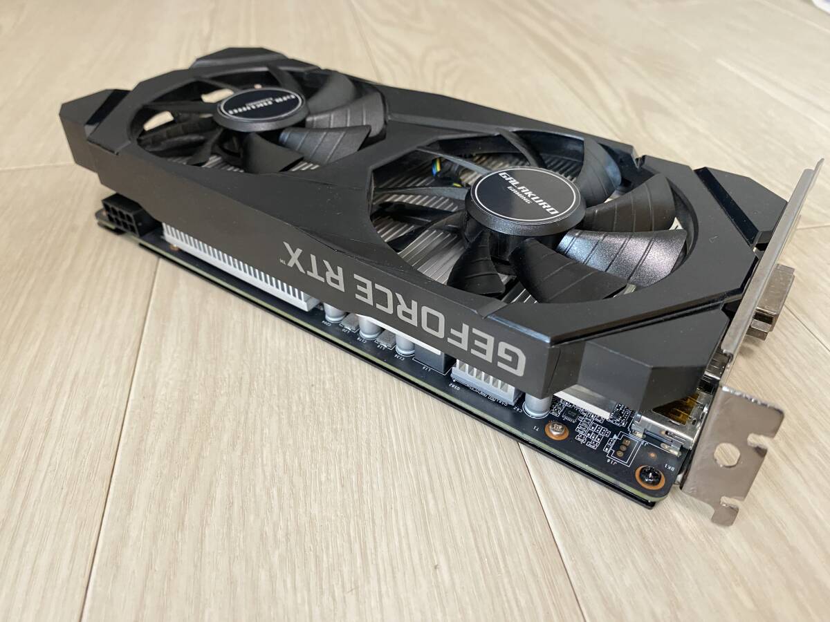 玄人志向 GALAKURO GeForce RTX 2060 GAMING NVIDIA 玄人志向 GALAKURO GeForce RTX 2060 GAMING NVIDIA