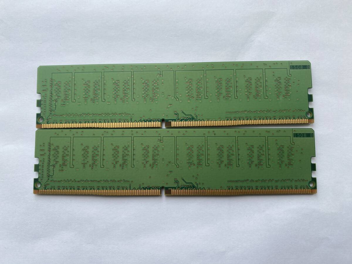 crucial DDR4-2133 4GBx2 2枚セット合計8GB 普通のデスクトップパソコン用メモリ（ノート、サーバ用ではありません）memtest86で確認済み_画像4