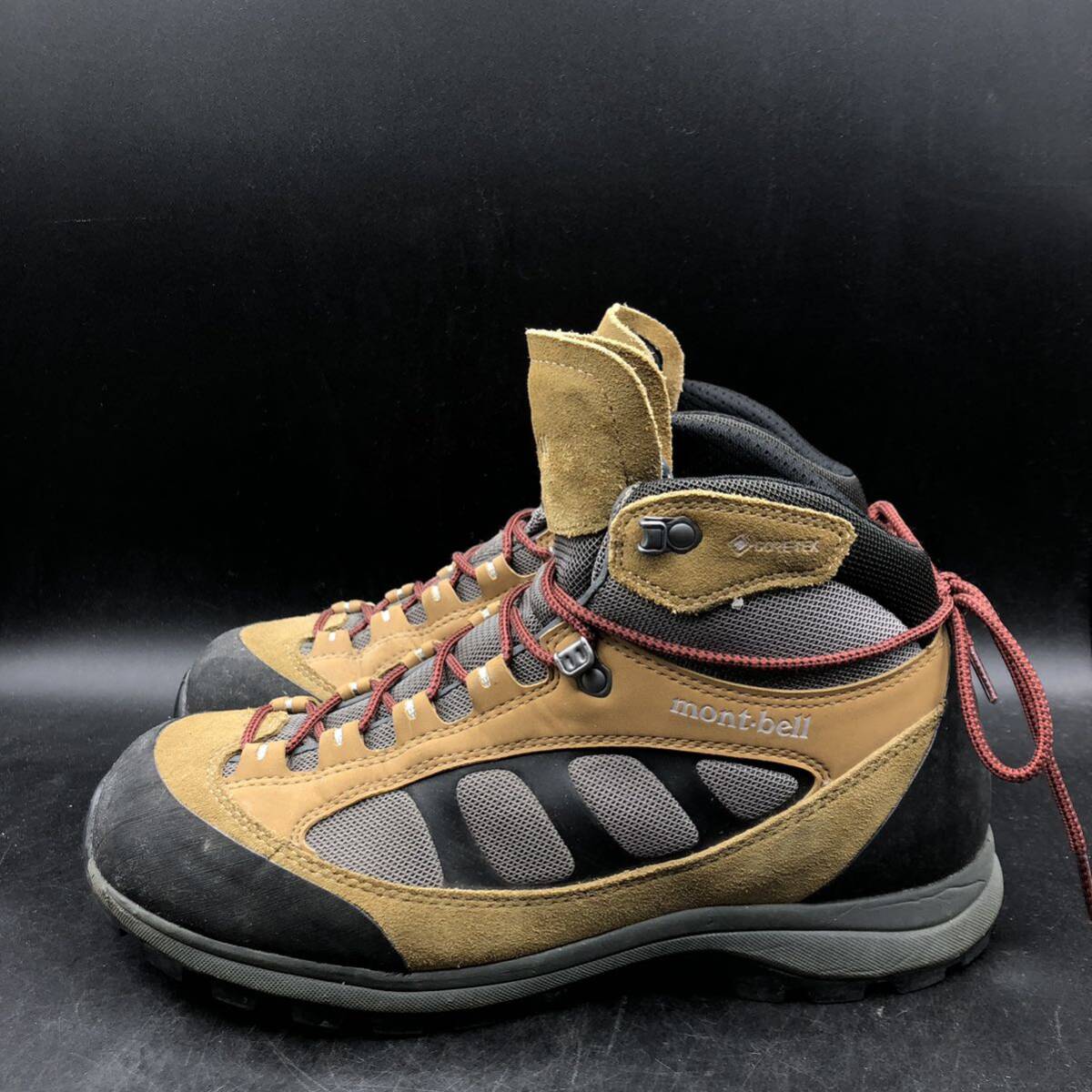 M2790 mont-bell モンベル トレッキングシューズ ブーツ GORE-TEX ゴアテックス メンズ US9/27.0cm ブラウン系 登山靴の画像4