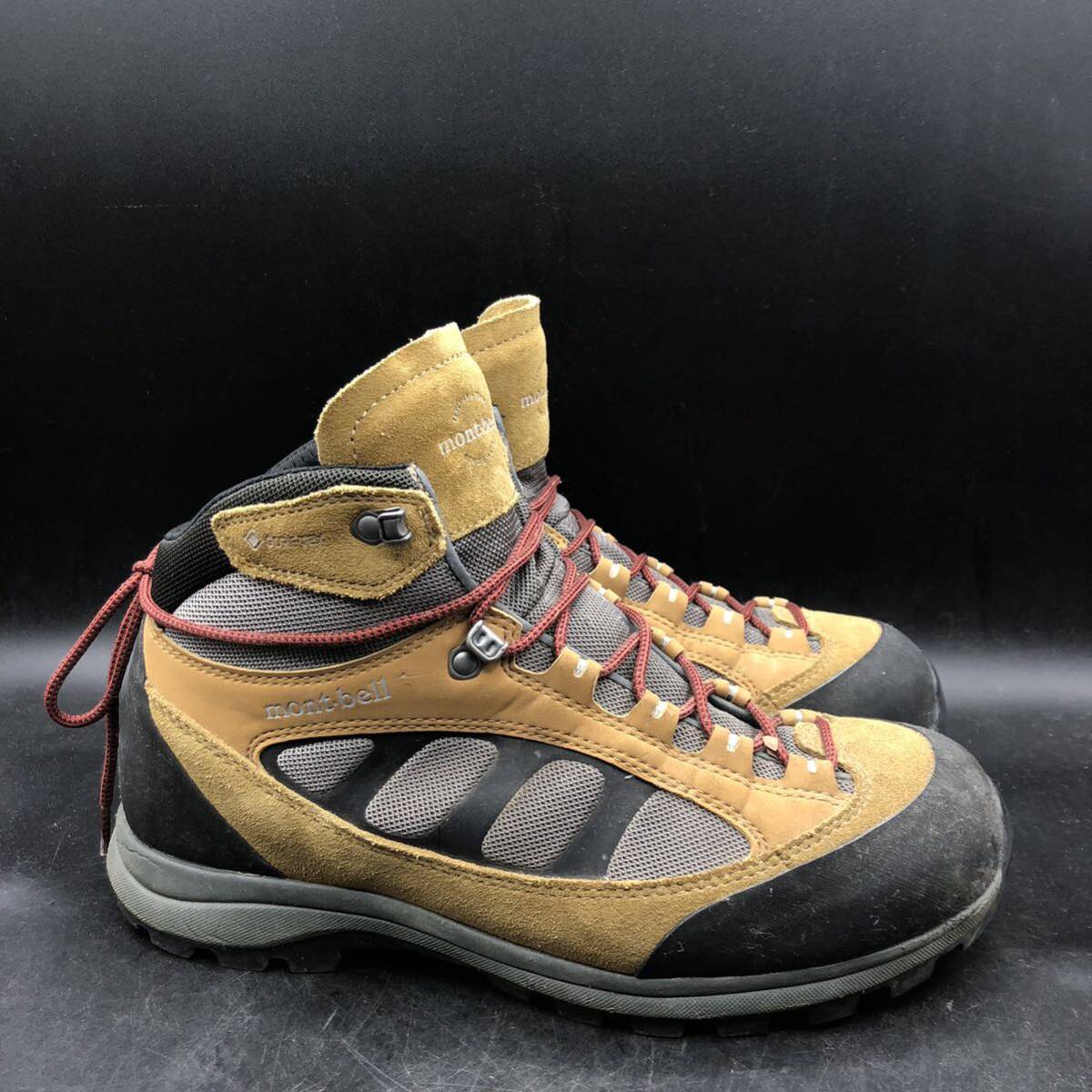 M2790 mont-bell モンベル トレッキングシューズ ブーツ GORE-TEX ゴアテックス メンズ US9/27.0cm ブラウン系 登山靴の画像5