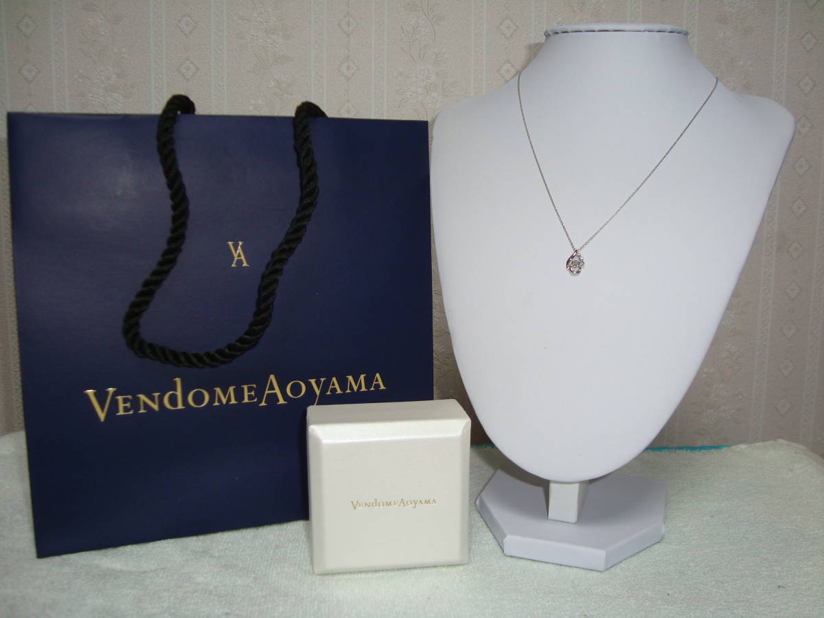  быстрое решение * новый товар *Vendome Aoyama Vendome Aoyama * колье * платина * бриллиант *1745