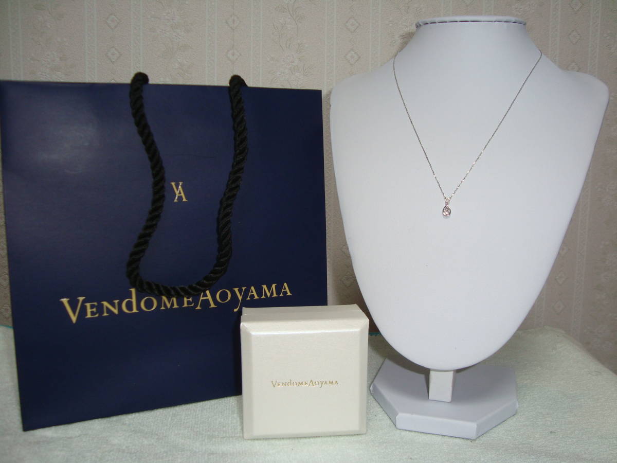 即決 新品 Vendome Aoyamaヴァンドーム青山 ネックレス プラチナ ダイヤモンド 1797