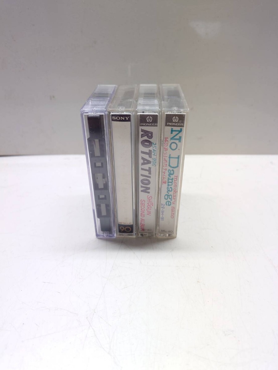 メタルポジションカセットテープ PIONEER M1-60 2本 SONY METALLIC 90 Metal-ES 90 4本_画像3