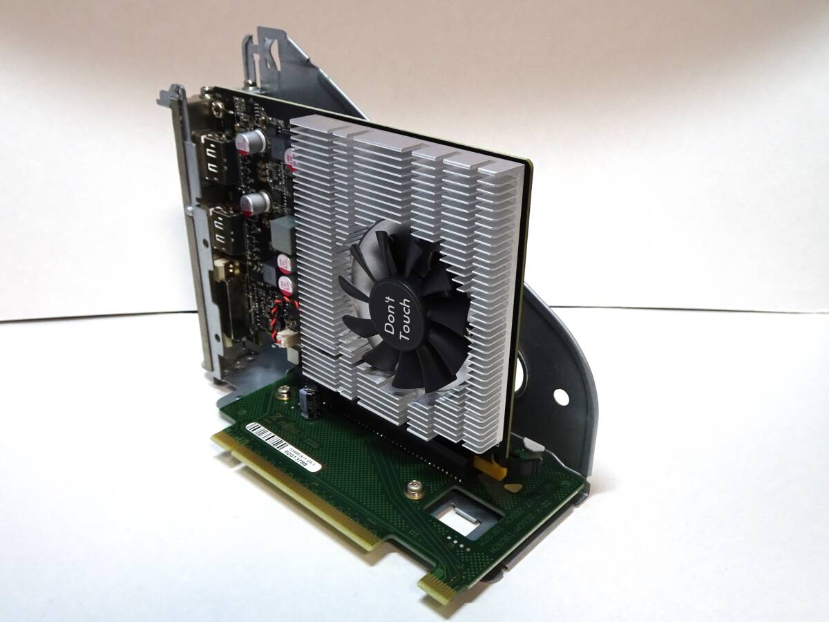 3 GeForce GTX745 2G DDR3 グラフィックカード ライザーカードセット