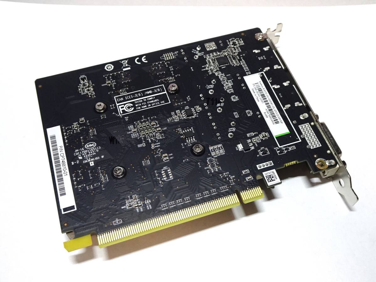 4 Radeon RX550 2GB GDDR5 グラフィックカード 