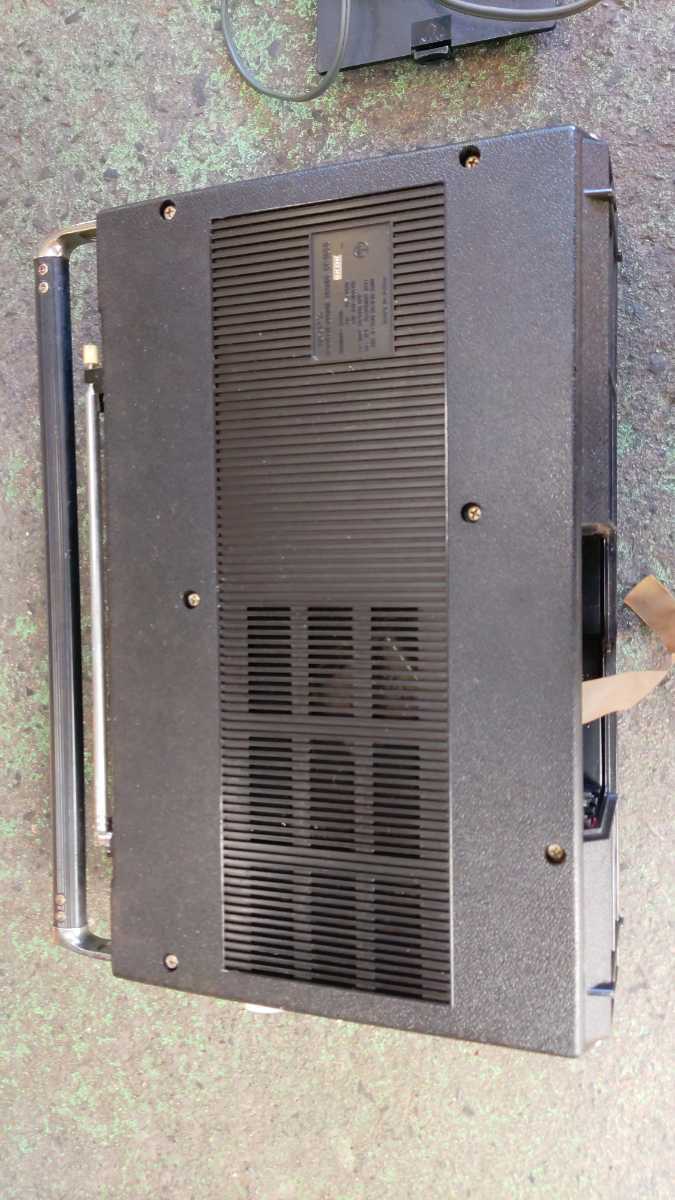 ジャンク品 SONY ソニー CF-1980 ラジカセ FM/AM  ラジオカセットレコーダー 電源コードの画像4