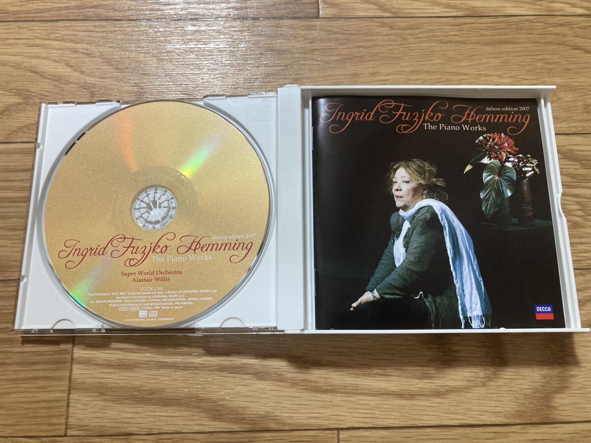 即決 イングリット・フジコ・ヘミング ピアノ名曲集 デラックス・エディション 2007 CD DVD 帯付 究極ベスト 生産限定盤 フジ子・ヘミング