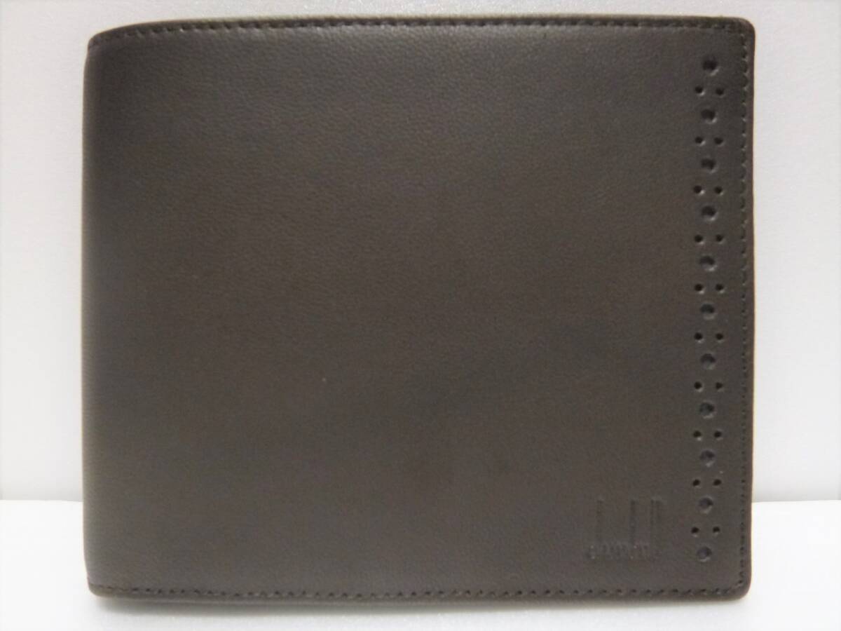 ダンヒル　dunhill　二折財布　QJ3070B　新品??！