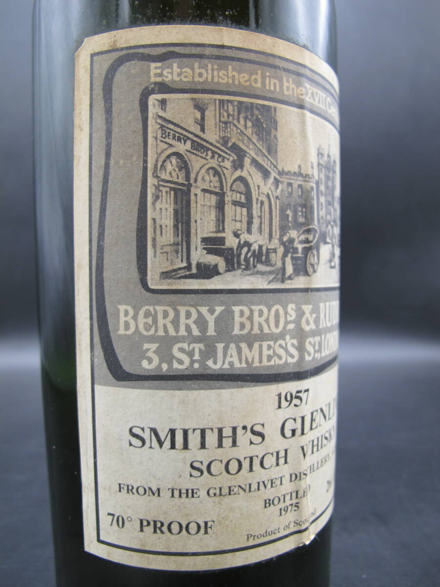SMITH'S GLENLIVET スミス・グレンリベット スコッチ ウイスキー 760ml 35％【未開栓】古酒の画像7