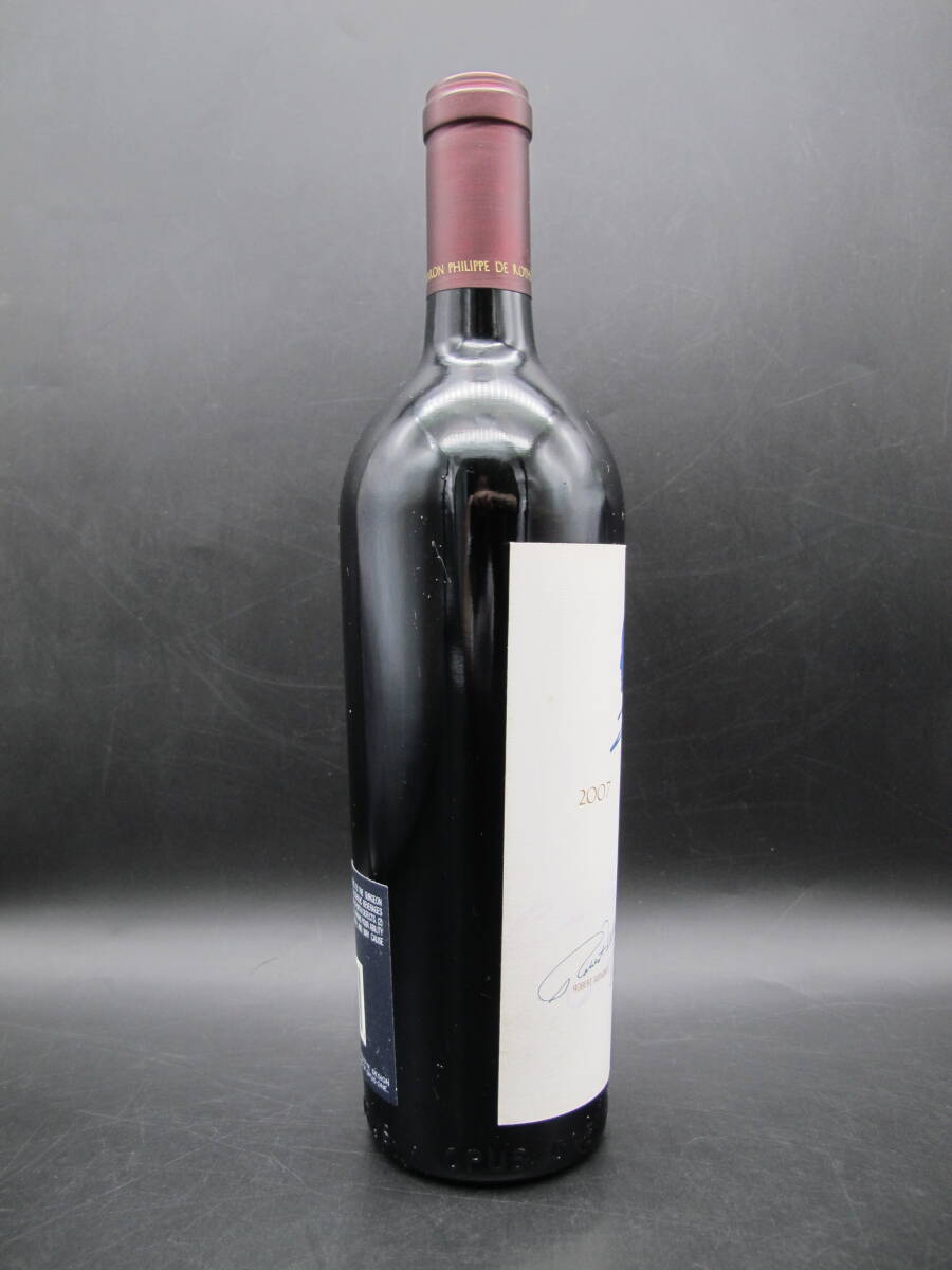 OPUS ONE オーパスワン 2007 カリフォルニア 赤 750ml 14.7％【未開栓】古酒の画像4