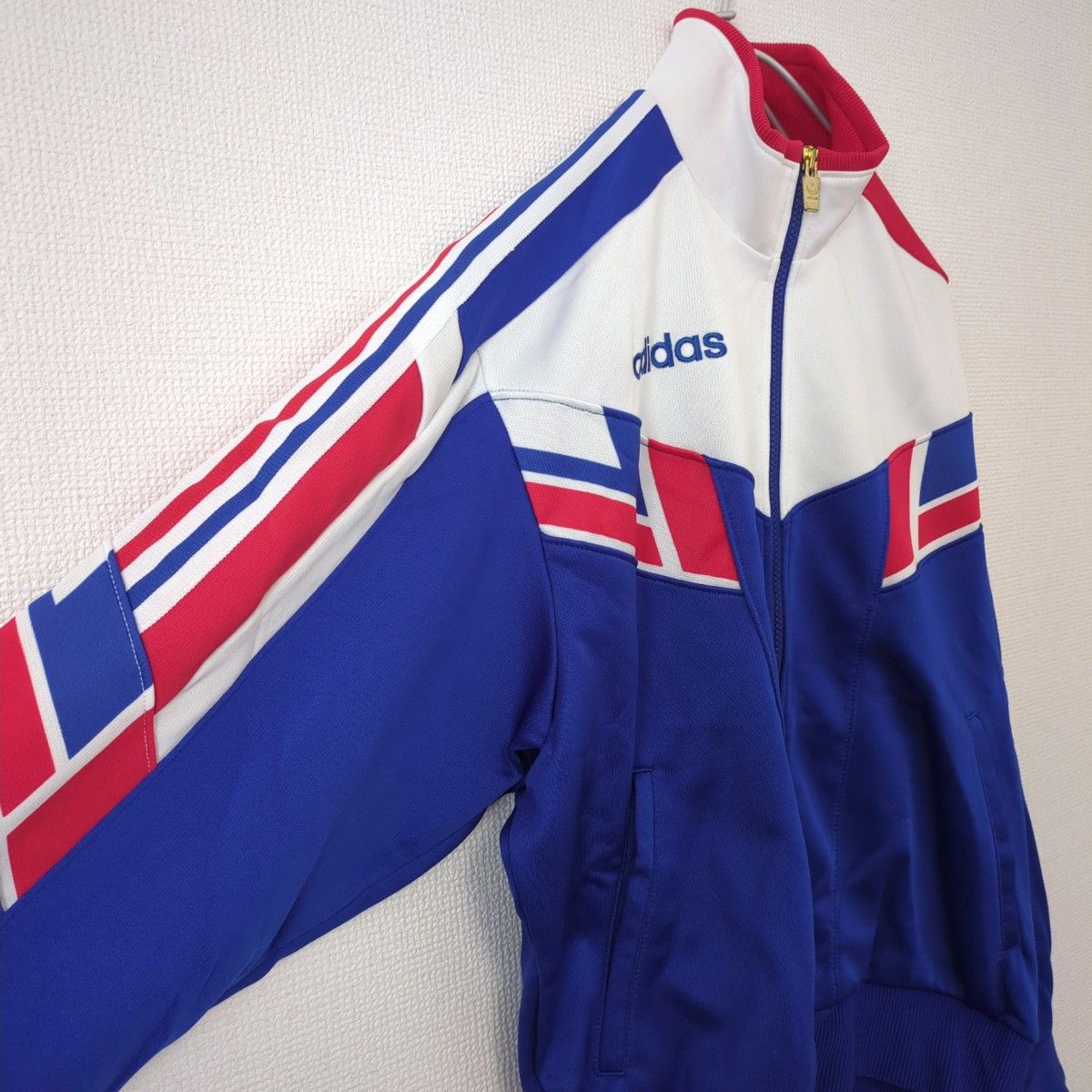 adidas アディダス トラックジャケット ジャージ 90s トリコロール