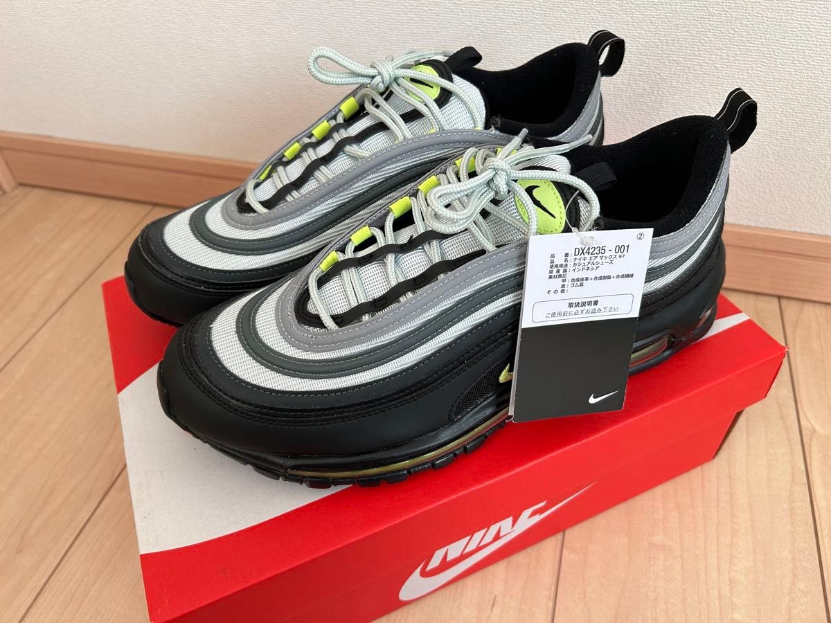 美品　NIKE AIR MAX97  エアマックス97  Icons Neon 95  イエローグラデ  28.5cm