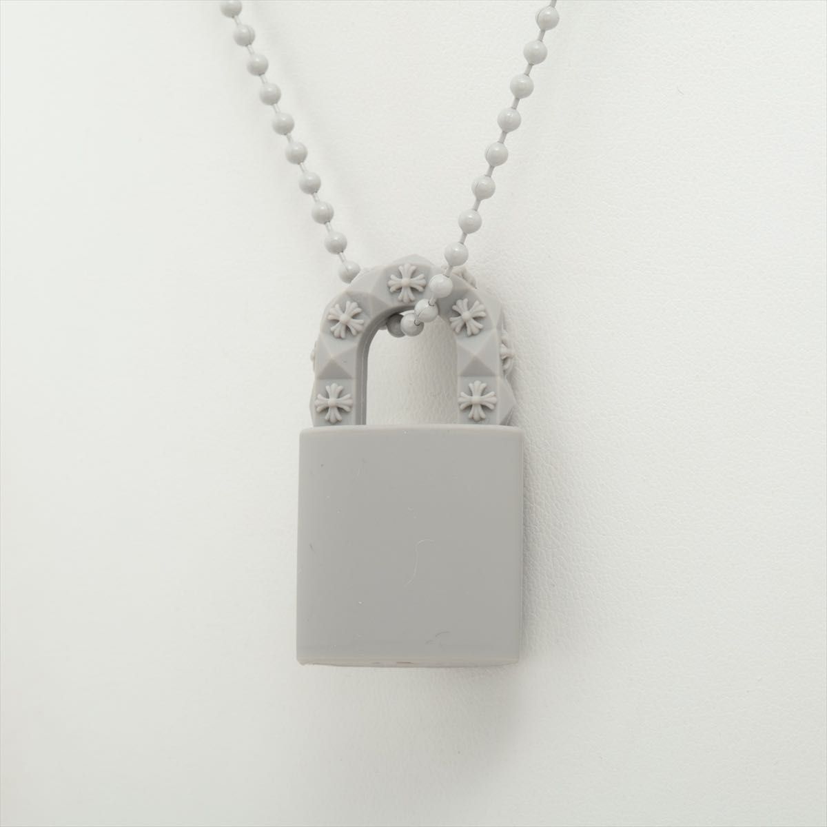 【クロムハーツ】シリコンラバーネックレス_南京錠モチーフ ネックレス PADLOCK CHROME HEARTS