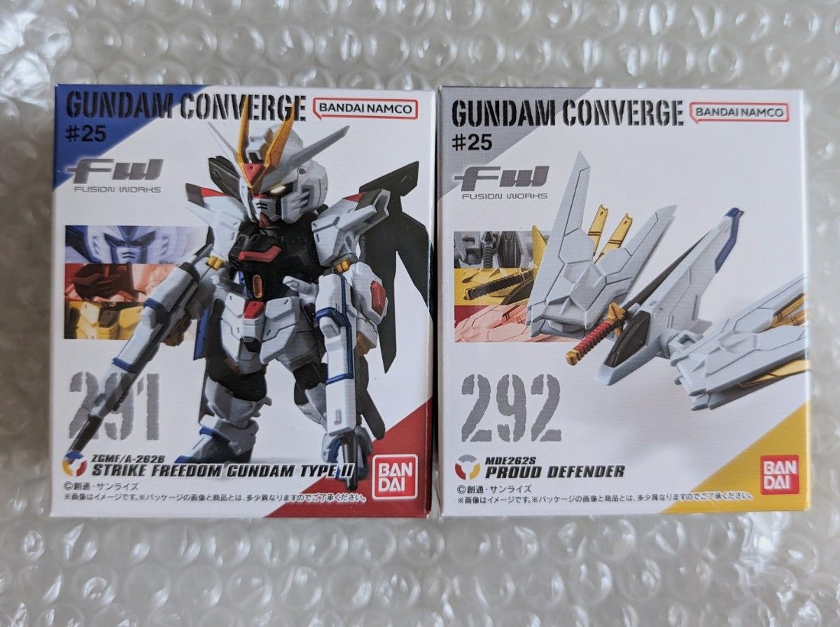 FW GUNDAM CONVERGE ♯25 ストライクフリーダムガンダム弐式 プラウドディフェンダー コンバージ