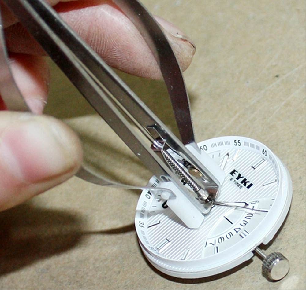 . pushed ... pulling out set wristwatch repair needle exchange maintenance tool 