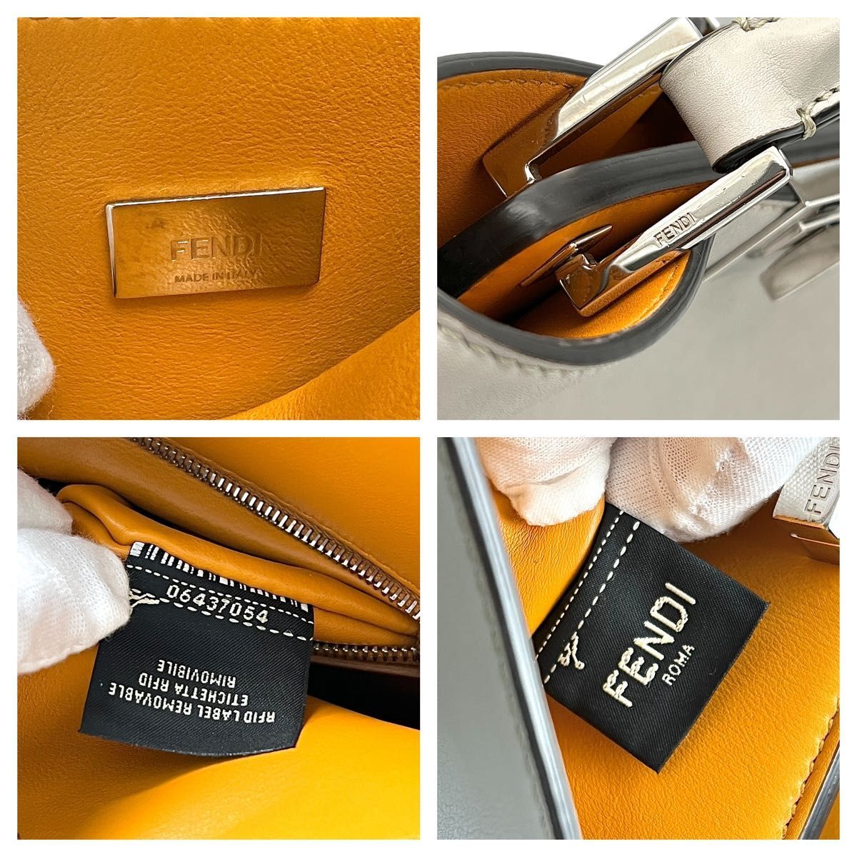 【鑑定済】FENDI ピーカブー アイコニック エッセンシャリー 2WAYバッグ_画像9