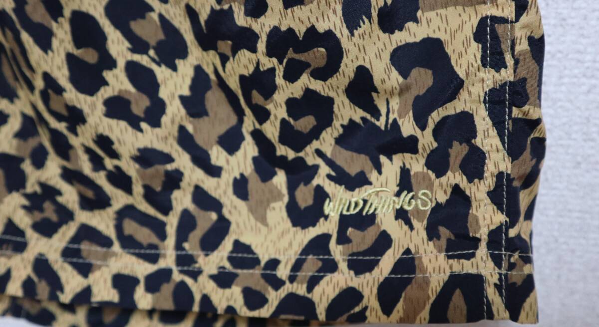 * Wild Things нейлон Leopard рисунок шорты * размер L
