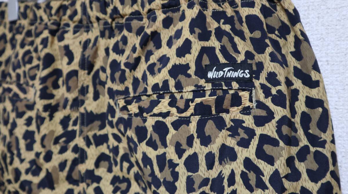 * Wild Things нейлон Leopard рисунок шорты * размер L