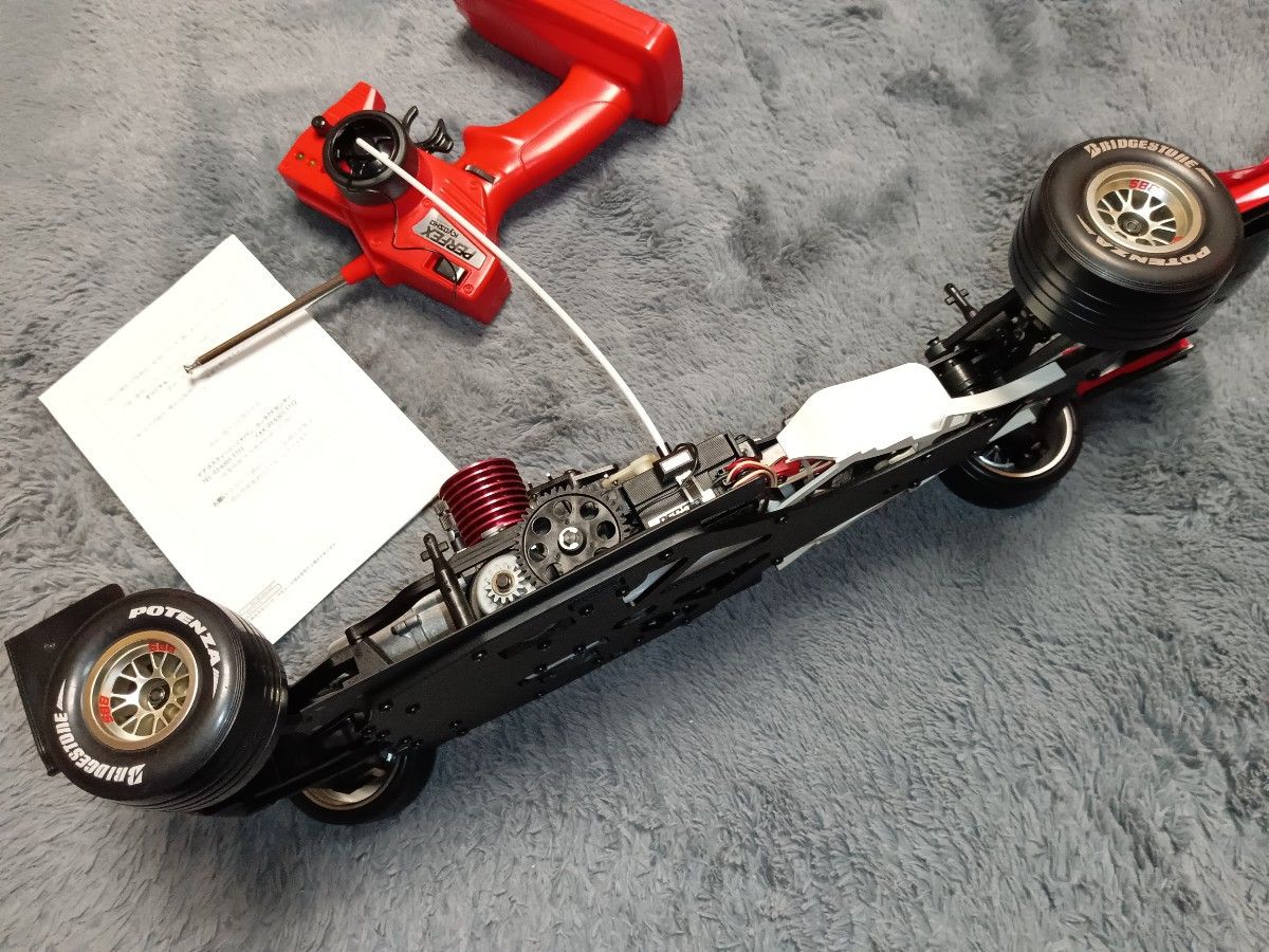 デアゴスティーニ 1/8 週刊フェラーリ Ferrari F2004 F1 RC ラジコン エンジンカー 京商 デアゴスティーニ 1/8 週刊フェラーリ Ferrari F2004 F1 RC ラジコン エンジンカー 京商