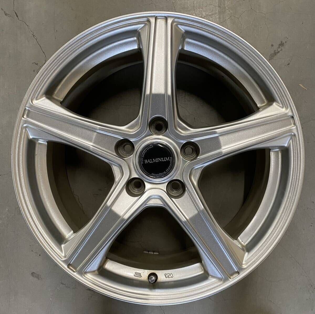 【美品】　17×7.0J 5H 114.3 45　バルミナ　17インチ　アルミホイール　4枚セット　適合車種　トヨタ／日産/etc_画像6