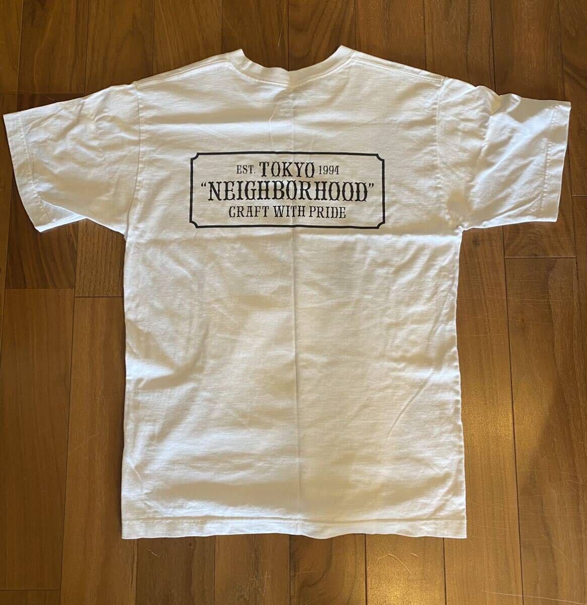 NEIGHBORHOOD ‘BAR & SHIELD / C-TEE . SS’Tシャツ バーアンドシールド xs の画像2