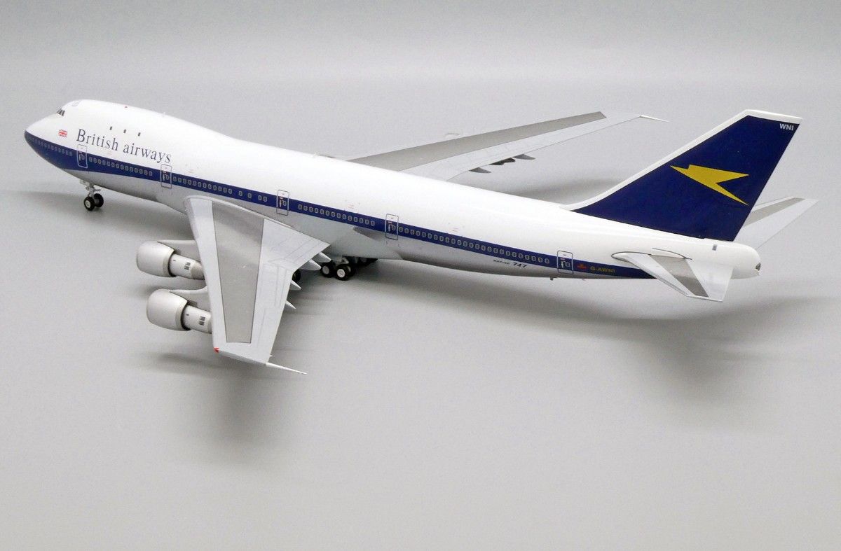 Jcwings ブリティッシュエアウェイズ 747-100 G-AWNI 1/200