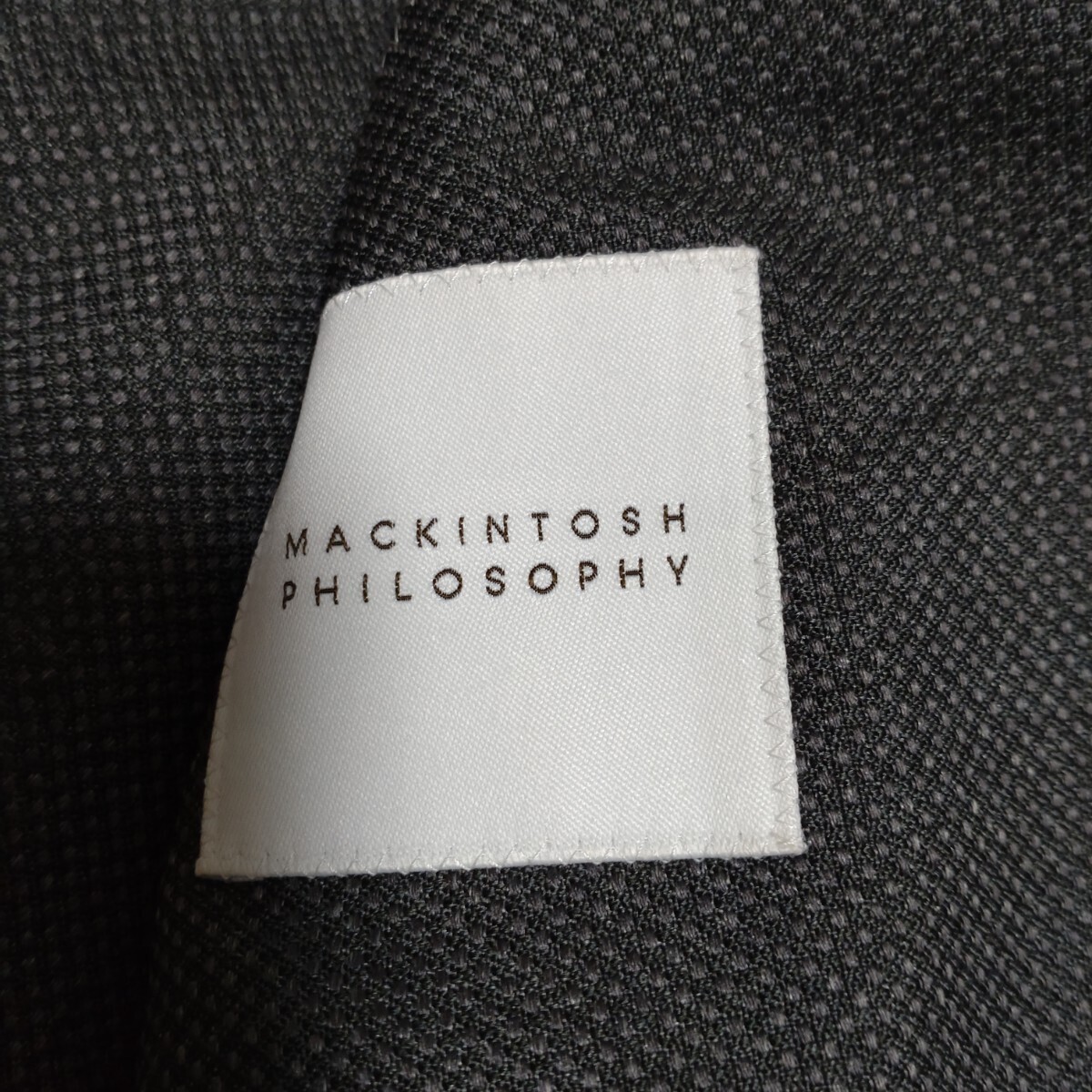  действующий товар Macintosh MACKINTOSH Toro ta-TROTTER 3 деталь брюки 2 шт полиэстер лучший 2B темно-серый лето костюм 