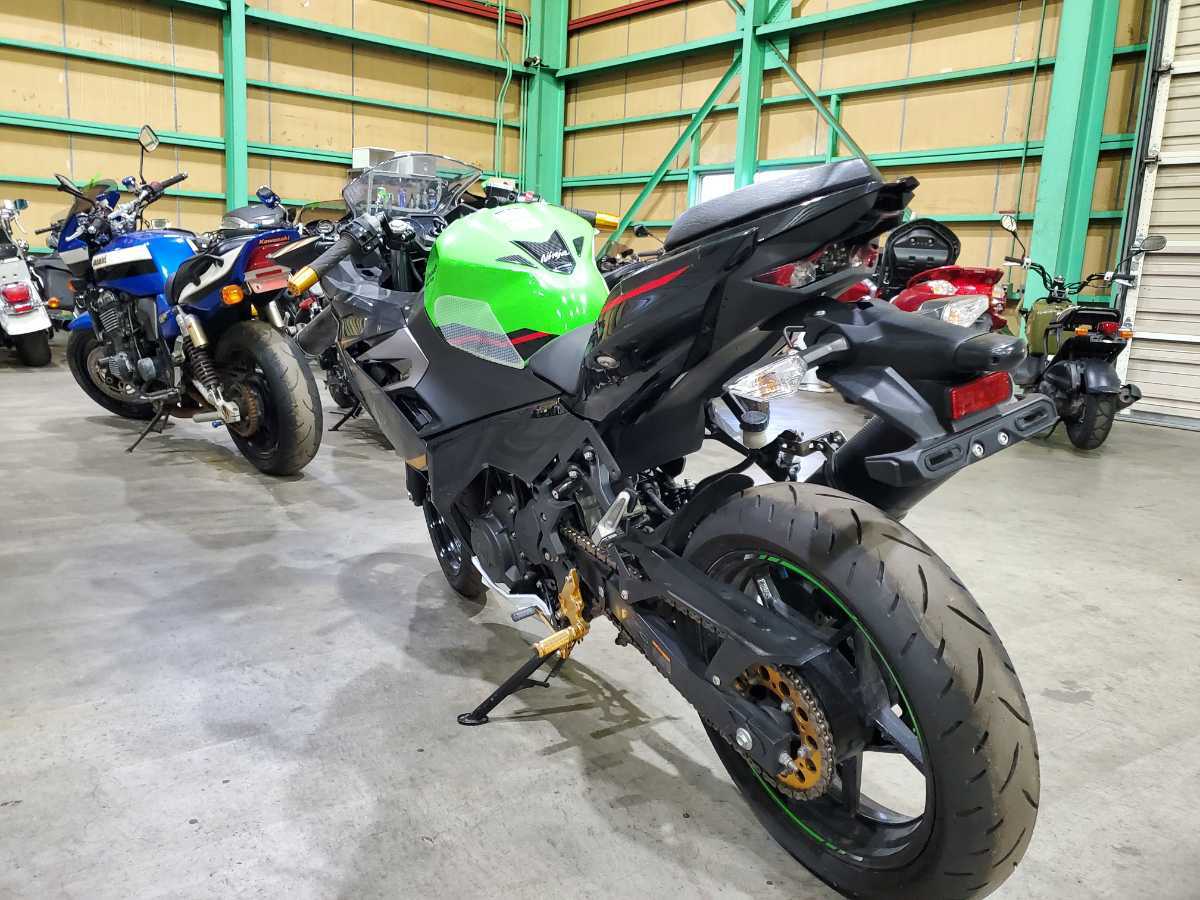 格安 EX400G ニンジャ400 NINJA400 2型モデル セル始動 43446ｋｍ 平成30年式 ABS付の画像4