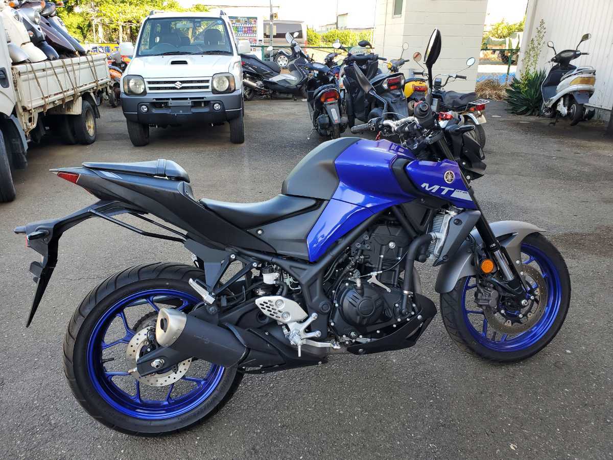 格安 RG43J MT25 MT-25 ABS付 YZF-R25 2型モデル 液晶メーターモデル セル始動 29783ｋｍの画像3