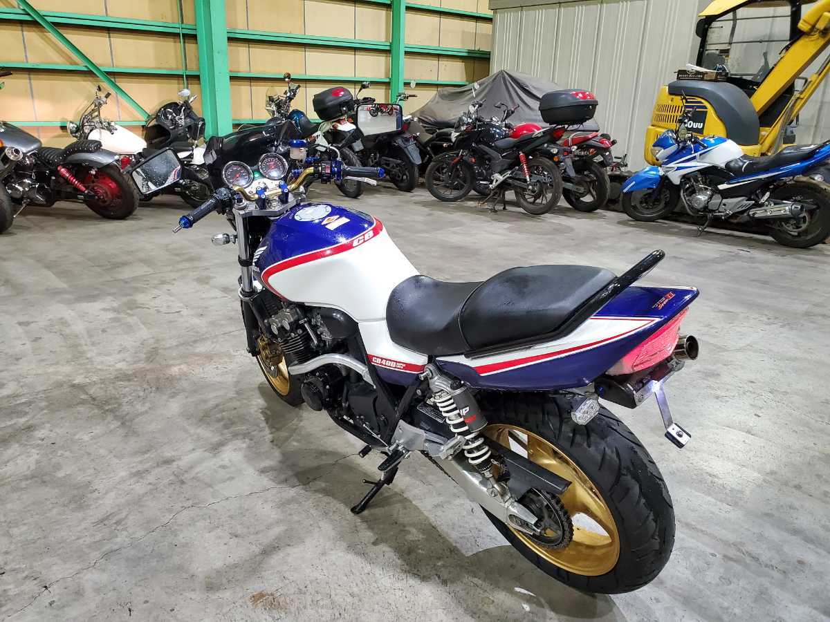 格安　NC39　CB400SFV　VTEC　スペックⅡ　セル始動　平成15年式　44787ｋｍ　車検R7年11月　_画像4