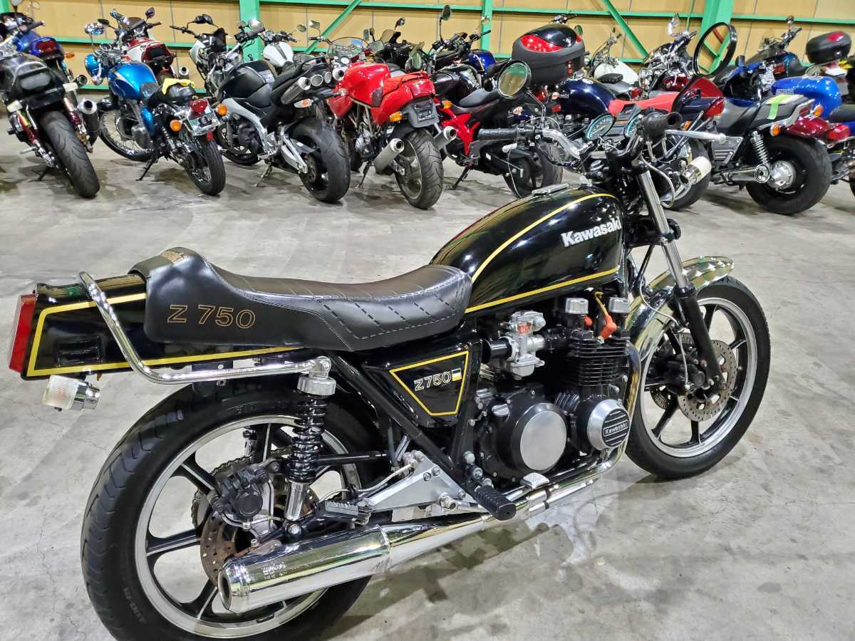 格安　Z750FX-Ⅱ　2型　21087ｋｍ　車検R7年11月　Z750FX2　セル始動　_画像4