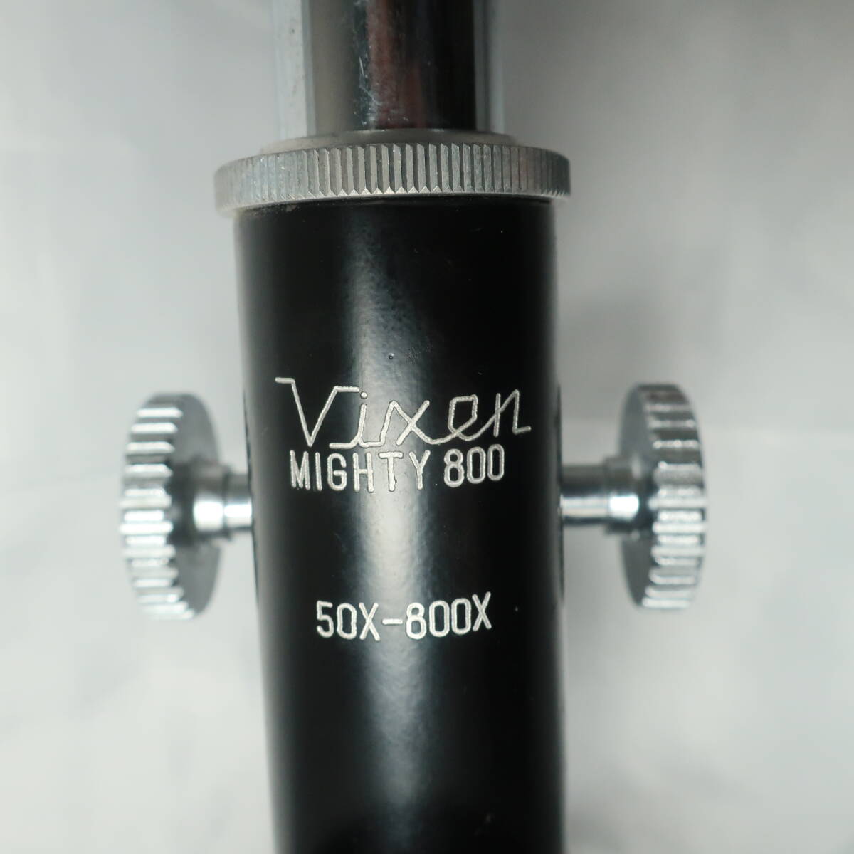 Vixen 顕微鏡 MIGHTY800 50X-800X ケース付き ビクセンレンズ付属 科学 実験/80サイズ_画像2