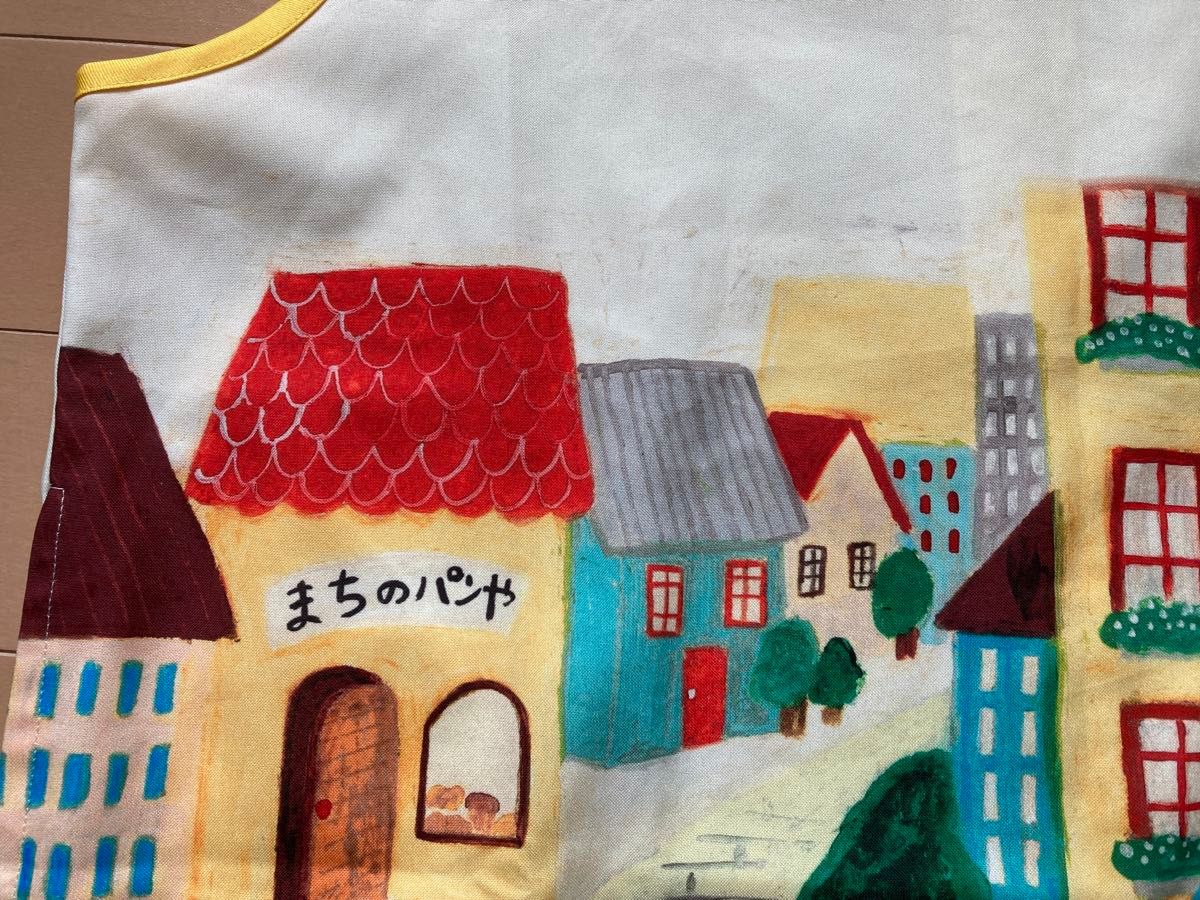 パンどろぼう エプロン 保育士 介護士 看護師 幼稚園 LL〜3L パンどろぼう エプロン 保育士 介護士 看護師 幼稚園 LL〜3L